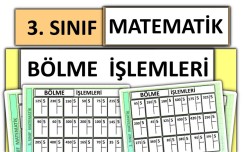 3. Sınıf - Bölme İşlemleri