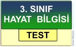 3. Sınıf - Hayat Bilgisi - TEST