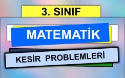 3. Sınıf - Matematik - Kesir Problemleri