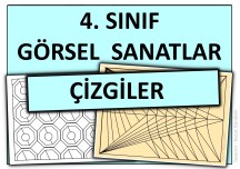 4. Sınıf - Görsel Sanatlar - Çizgi