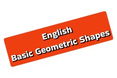 English Basic Geometric Shapes