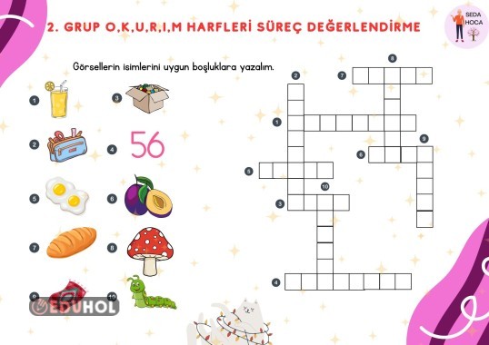 2. Grup Harfler Süreç Değerlendirme