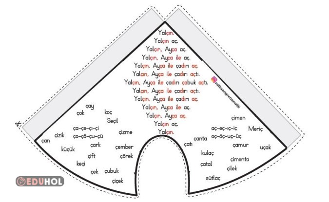 Ç Sesi Çadırlı Anlamlı ve Hızlı Okuma Metni