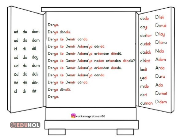 D Sesi Dolaplı Anlamlı Ve Hızl... · Eduhol - Etkinlik İndir Oyun Oyna ...