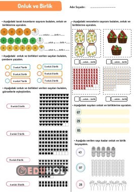 2. Sınıf, Onluk ve Birlik, Doğal Sayılar