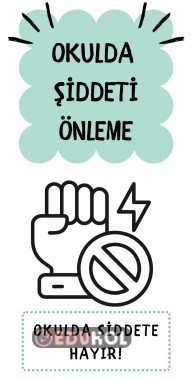 Okullarda Şiddeti Önleme Öğrenci Broşürü