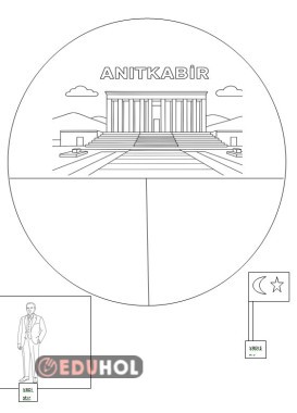 10 Kasım-ANITKABİR 3D MAKET ŞABLONU