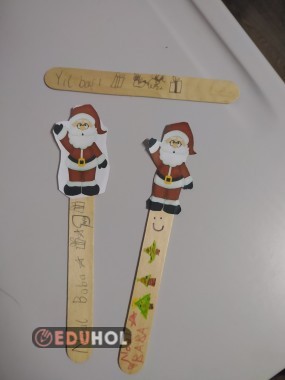 NOEL BABA KİTAP AYRACI