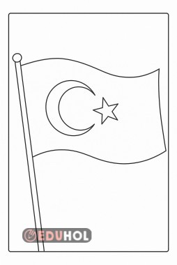 TÜRK BAYRAĞI BOYAMA