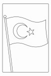 TÜRK BAYRAĞI BOYAMA
