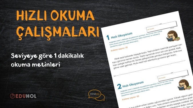 2. Sınıf 1 Dakikalık Hızlı Okuma Metinleri