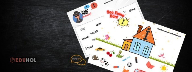 Ses Evine Dön Harf Dedektifi ; İ sesi oyunu. (YAZ-SİL)