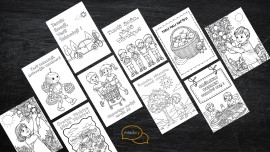 10 Sayfa Yerli Malı Haftası Pano için Boyama Çalışmaları