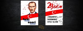 Farkı Medeniyet, Eseri Cumhuriyet! (Poster)