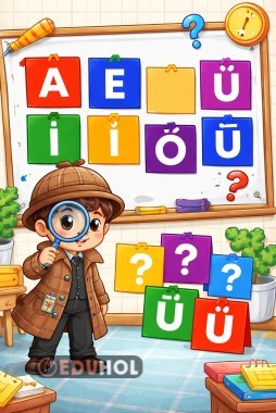 KAYIP SESLİ HARF DEDEKTİFİ🕵️🫆🕵️‍♀️🔎