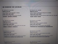 Bir bilmecem var çocuklar