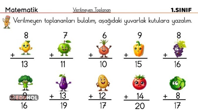 Toplamada verilmeyen Toplanan Çalışma Etkinlikleri