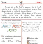 Değerlendirme 4 (Türkçe Matematik Hayat Bilgisi)
