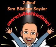 Sıra Bildiren Sayılar Çalışma Etkinliği