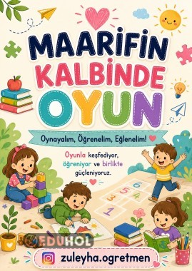 Maarifin kalbinde oyun1.,2.,3., ve 4. Siniflar icin