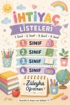 İlkokul ihtiyaç listesi
