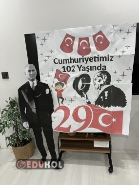 Boydan Atatürk Poster