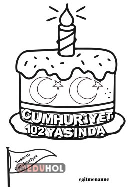 Cumhuriyet Pastası Kalıp 2