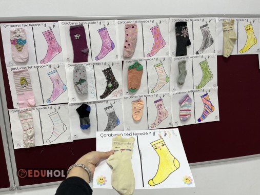 Tek Çift Kavramı Çorap Kalıbı