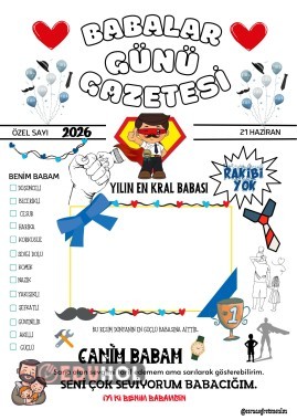Babalar günü gazetesi