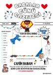 Babalar günü gazetesi