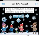 Yeni Yıl Kış Panosu