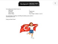 Bayrak Tutan Çocuk-Kız