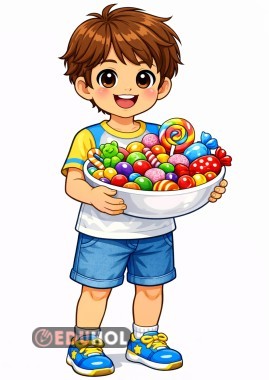 BAYRAM PANOSU 4A4 ERKEK ÇOCUK GÖRSEL