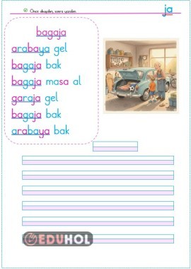 Ja METİN OKUMA YAZMA ÇALIŞMASI