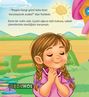 Çiçekli Ev ve Tatlı Düş mini hikaye ve bulmacalı hikaye