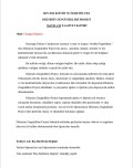DİLİMİZİN ZENGİNLİKLERİ PROJESİ MAYIS AYI FAALİYET RAPORU