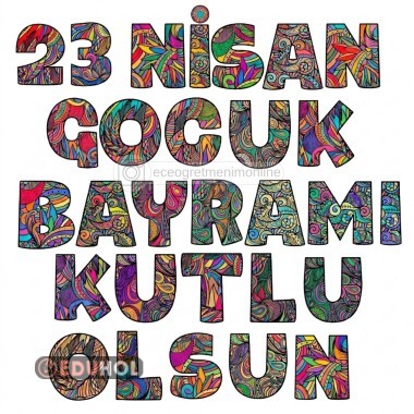 23 Nisan Pano Boyama