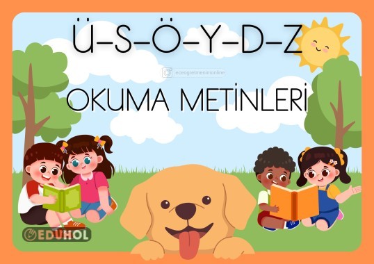 3. Grup Sesler Okuma Kitapçığı (Ü-S-Ö-Y-D-Z)