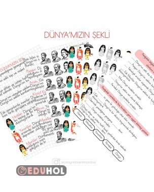 3. Sınıf Fen Bilimleri Dünya'mızın Şekli