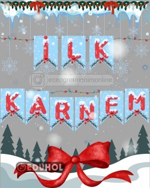 Karne Panosu (İlk Karnem)