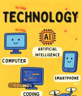 Technology Words Kapı Süsleme