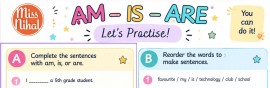 am-is-are worksheet
