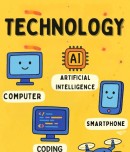 Technology Words Kapı Süsleme