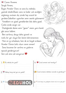 Anneler Günü Mektup