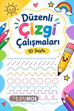 Düzenli Çizgi Çalışmaları 10 sayfa