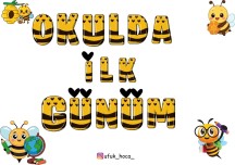 Okılda İlk Günüm Pano