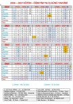 2026 - 2027 EĞİTİM ÖĞRETİM YILI İŞ GÜNÜ TAKVİMİ