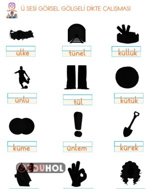 Ü SESİ GÖLGELİ DİKTE