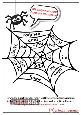 TEK BAŞINA ANLAMI OLMAYAN SÖZCÜKLER