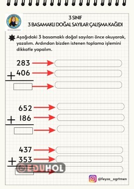 TOPLAMA İŞLEMİ ETKİNLİĞİ